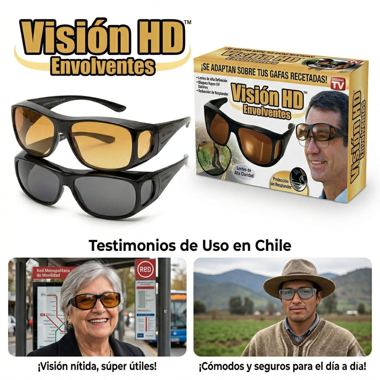 HD Vision Pro™ - Ve más. Maneja seguro.