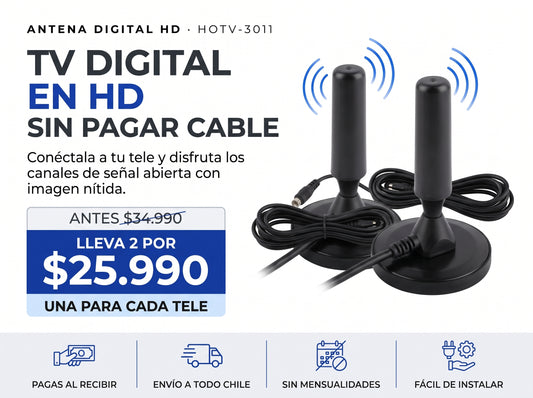 ANTENA TV DIGITAL HD