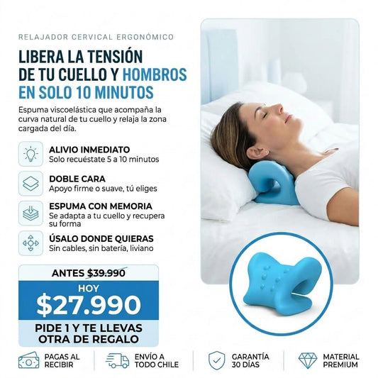 Masajeador de cuello y hombros AZUL
