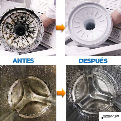 Pack Pastillas Limpia Lavadora -  Deja tu lavadora como nueva